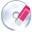 Erase disc SlateGray icon
