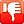 Hand, vote, unlike, mark, Bad, thumbs down, Down, Dislike, thumb, thumbs Red icon