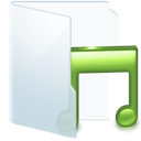 Notes, music GhostWhite icon