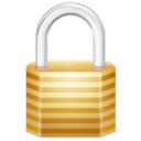 Lock, security Black icon