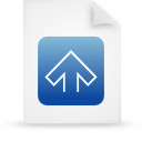 paper, File, document, Blue WhiteSmoke icon