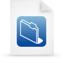 File, document, Blue, paper WhiteSmoke icon