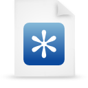 File, document, Blue, paper WhiteSmoke icon