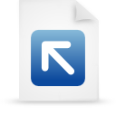 File, paper, Blue, document WhiteSmoke icon