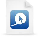 paper, Blue, File, document WhiteSmoke icon