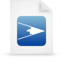 File, document, Blue, paper WhiteSmoke icon