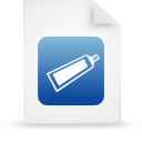 document, Blue, File, paper WhiteSmoke icon