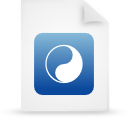 File, document, Blue, paper WhiteSmoke icon