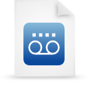 paper, document, Blue, File WhiteSmoke icon