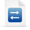 File, Blue, document, paper WhiteSmoke icon