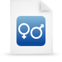 paper, Blue, document, File WhiteSmoke icon