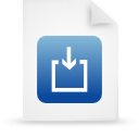 paper, document, File, Blue WhiteSmoke icon