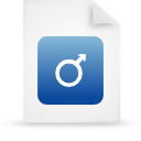 document, paper, File, Blue WhiteSmoke icon