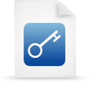 Blue, paper, document, File WhiteSmoke icon