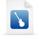 File, paper, Blue, document WhiteSmoke icon