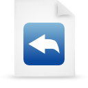 Blue, paper, File, document WhiteSmoke icon