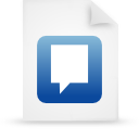 Blue, File, paper, document WhiteSmoke icon