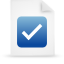 document, File, paper, Blue WhiteSmoke icon