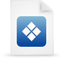 paper, File, Blue, document WhiteSmoke icon