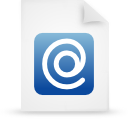 File, paper, Blue, document WhiteSmoke icon