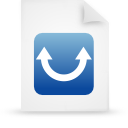 paper, File, Blue, document WhiteSmoke icon