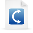 File, document, paper, Blue WhiteSmoke icon