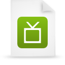 File, paper, green, document WhiteSmoke icon