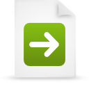 green, paper, File, document WhiteSmoke icon