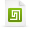 document, paper, green, File WhiteSmoke icon