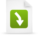 File, paper, document, green WhiteSmoke icon