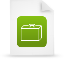 paper, document, green, File WhiteSmoke icon