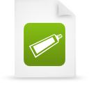 green, File, document, paper WhiteSmoke icon