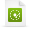 green, document, paper, File WhiteSmoke icon