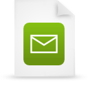 File, document, paper, green WhiteSmoke icon