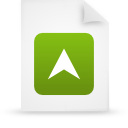 paper, document, green, File WhiteSmoke icon