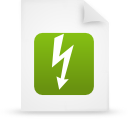 document, paper, File, green WhiteSmoke icon