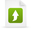 document, paper, green, File WhiteSmoke icon