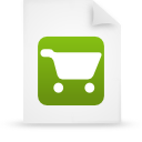 File, document, paper, green WhiteSmoke icon