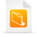 paper, Orange, document, File WhiteSmoke icon