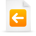 document, paper, Orange, File WhiteSmoke icon