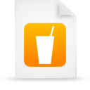 document, paper, Orange, File WhiteSmoke icon