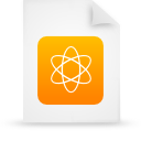 paper, document, File, Orange WhiteSmoke icon