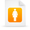 document, paper, File, Orange WhiteSmoke icon