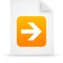 document, Orange, paper, File WhiteSmoke icon