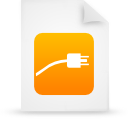 document, Orange, File, paper WhiteSmoke icon