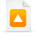 document, paper, File, Orange WhiteSmoke icon