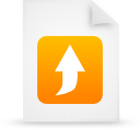 paper, File, document, Orange WhiteSmoke icon