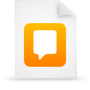 File, Orange, document, paper WhiteSmoke icon