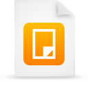 paper, document, Orange, File WhiteSmoke icon