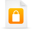 Orange, paper, document, File WhiteSmoke icon